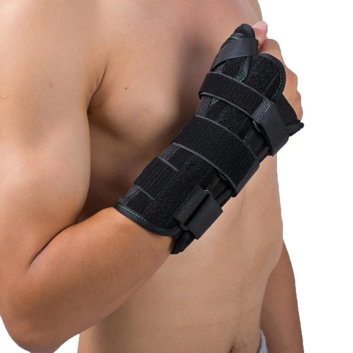 TODDOBRA Wrist Brace with Thumb Spica Splint for De Quervains Tenosynovitis Carpal Tunnel Pain Wrist & Thumb Stabilizer for Tendonitis Arthritis Sprains & Fracture Forearm Support Cast (Right M/L)