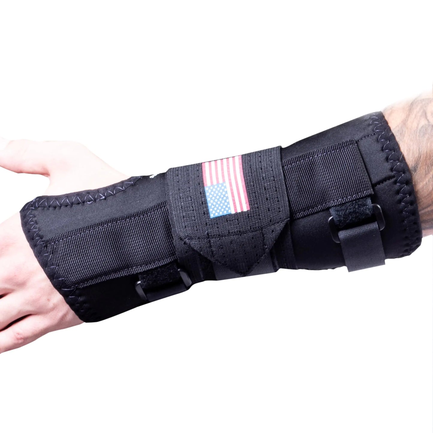 New Options Sports Koolflex Wrist Support | Adjustable Wrist Brace Splint for Sprains or Strains Recovery Rehabilitation & Prevention | Left & Right Hands Carpal Tunnel Wrist Brace 10" | 100% Made in the USA