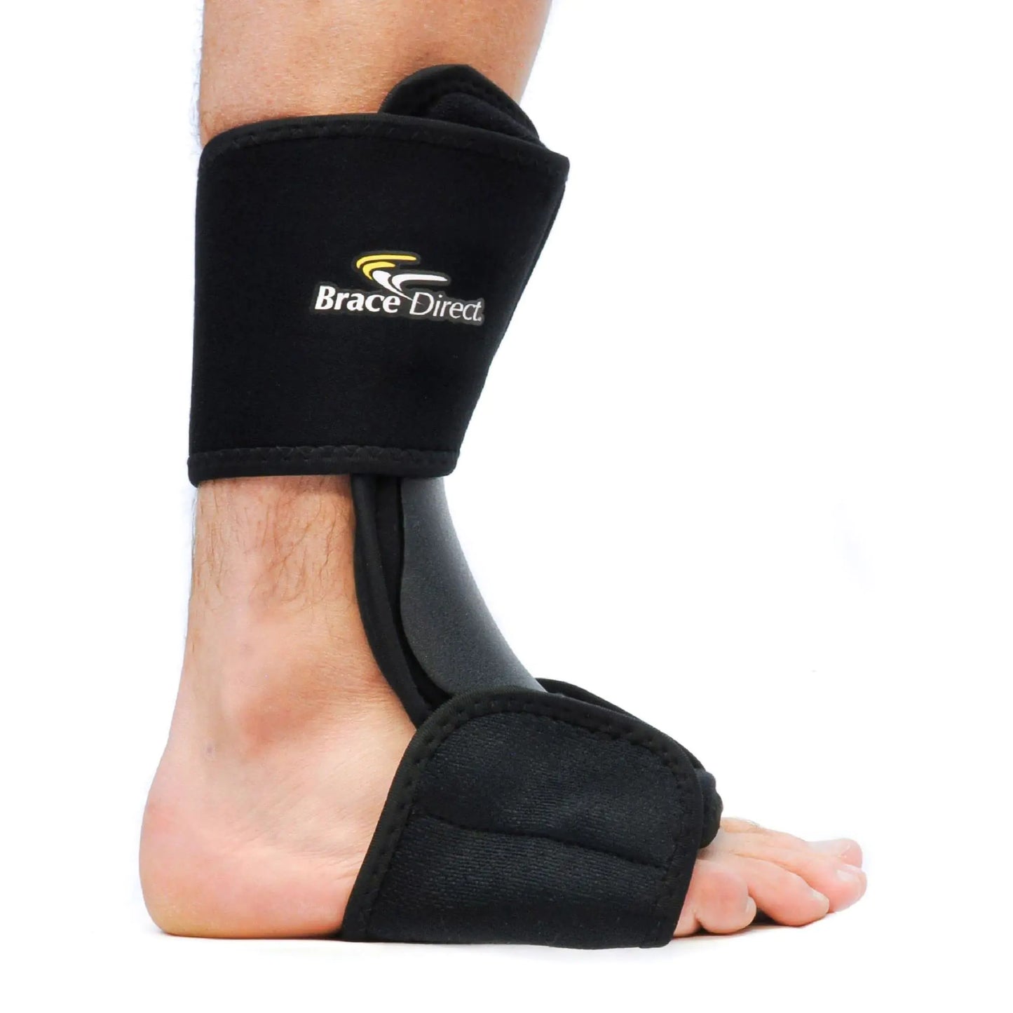 Brace Direct Dorsal Adjustable Night Sleeping Splint - for Plantar Fasciitis Relief Arch Support Heel Foot Pain Tendonitis Drop Foot