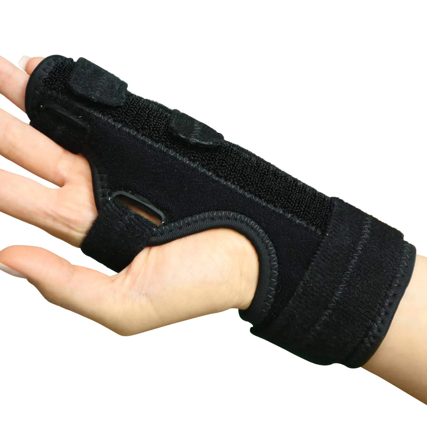 MARS WELLNESS Boxer Fracture Splint - 4th or 5th Metacarpal Splint Hand and Finger Brace - Broken Fingers Wrist Pinky and Hand Immobilizer - Small/Medium
