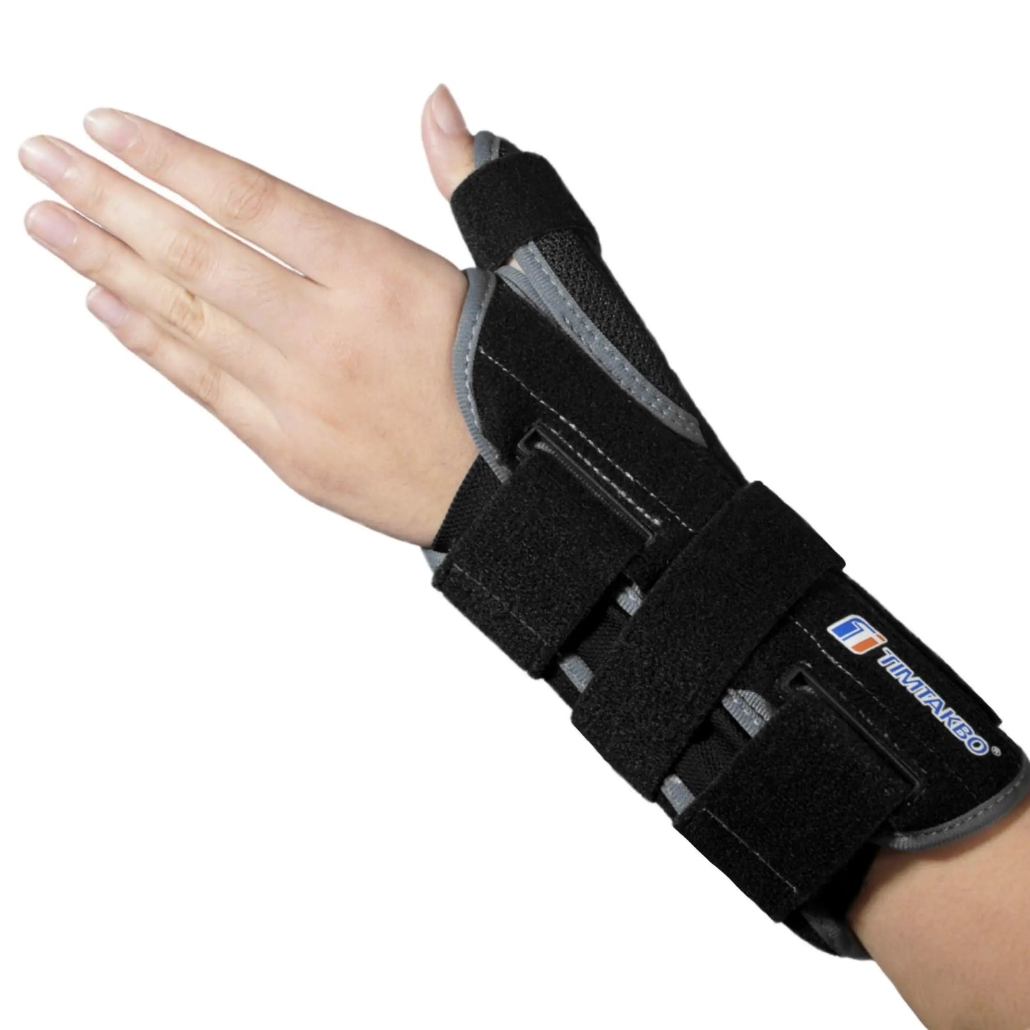 T TIMTAKBO Wrist Brace for Carpal Tunnel Wrist Brace & Thumb Spica Splint Thumb Support Wrist Splint Hand Brace for Carpal Tunnel Arthritis Tendonitis Sprains - Left S