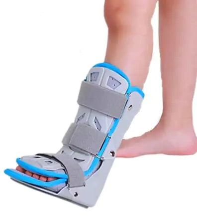 RousuMedi Kids AFO Ankle Foot Orthosis Pediatric Drop Foot Splint Child Shin Ankle Foot Brace Night Splint (Large Left foot)