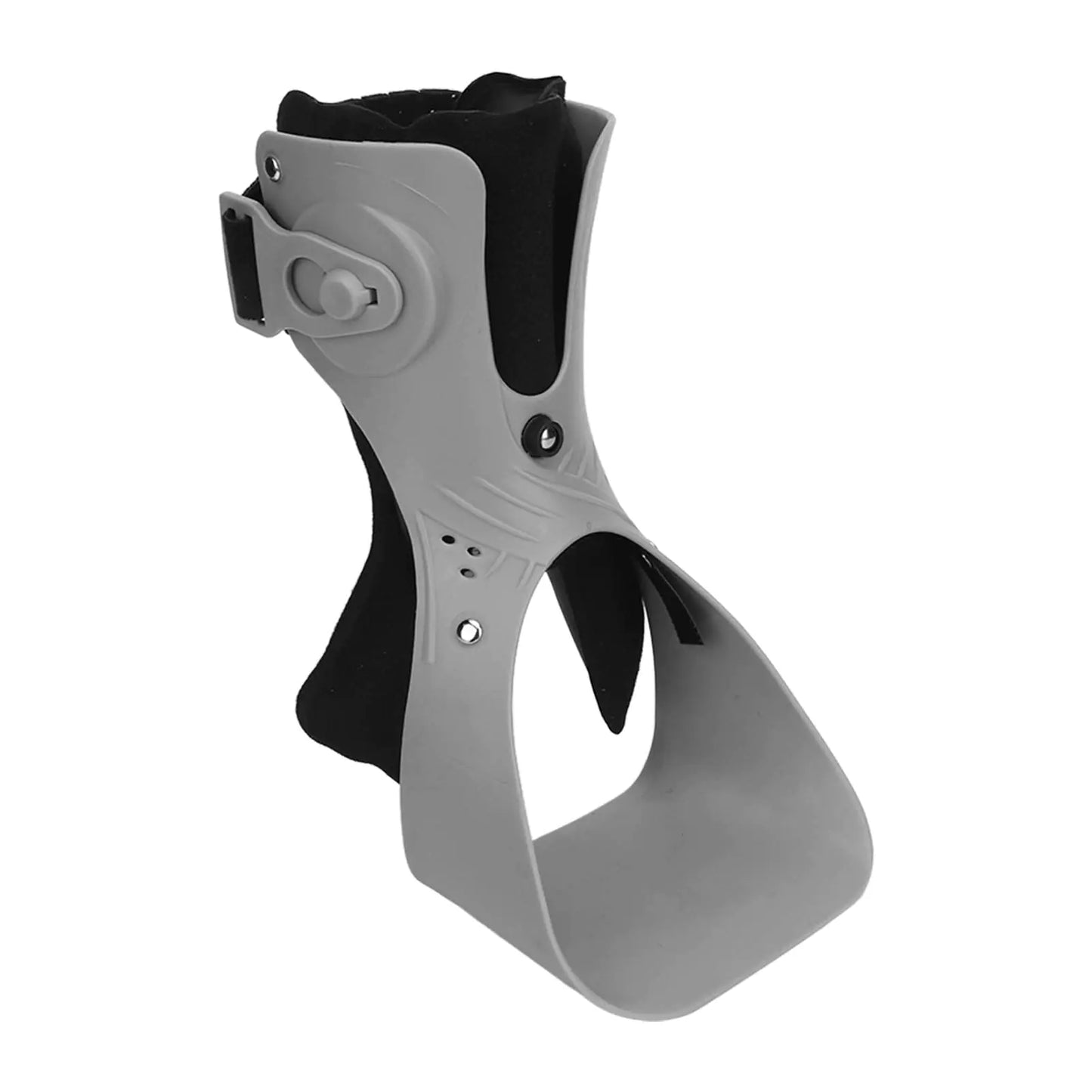 Drop Foot Brace Adjustable Ankle Braces for Sprained Ankle Ankle Splint Stabilizer with Inflatable Ankle Foot Orthosis Support for Hemiplegia Stroke Shoes Walking (Right Foot
