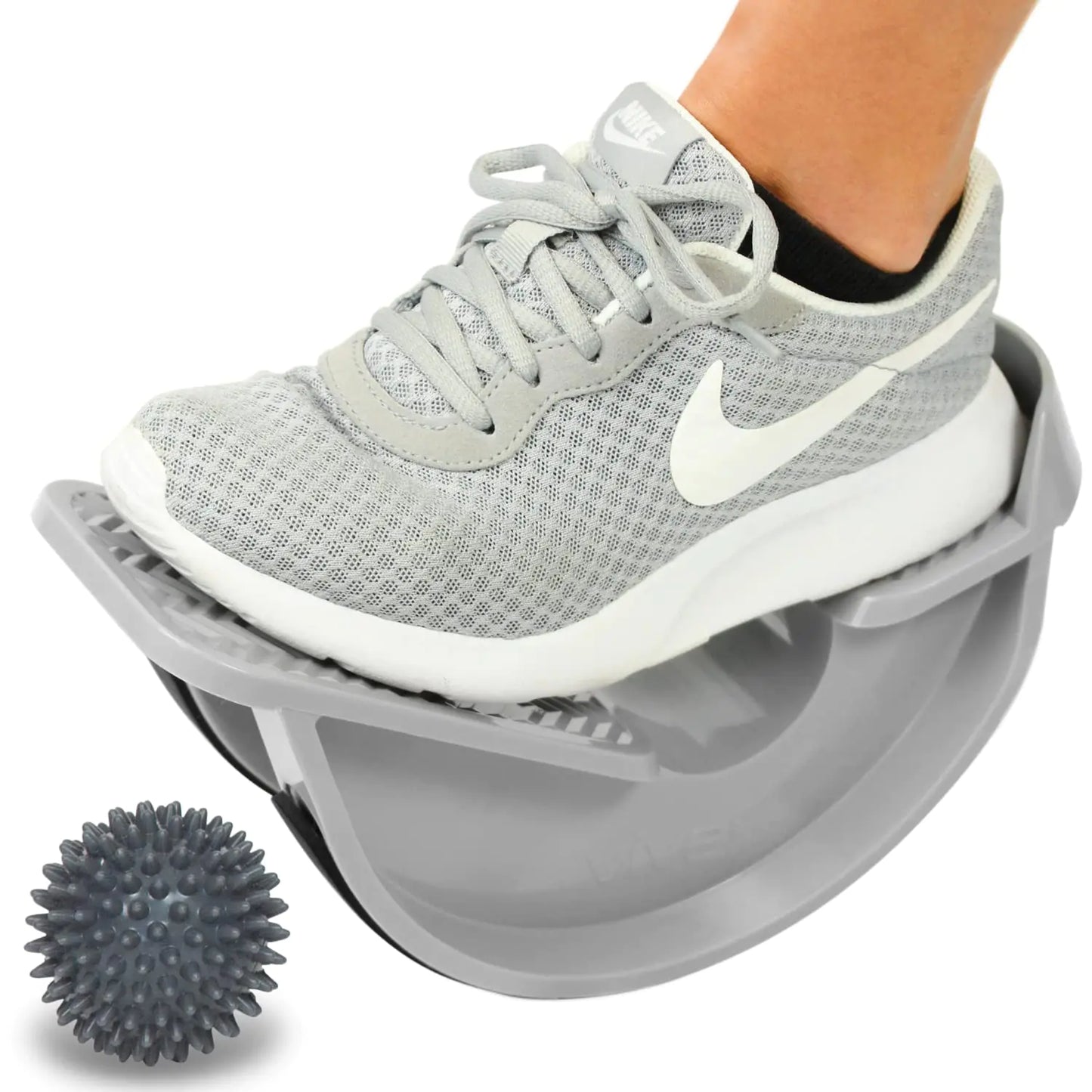 Vive Foot Rocker - Calf Stretcher for Achilles Tendinitis Heel Feet Shin Splint Plantar Fasciitis Pain Relief - Stretches Strained Leg Muscle - Ankle Wedge Stretch Improves Flexibility (Standard)