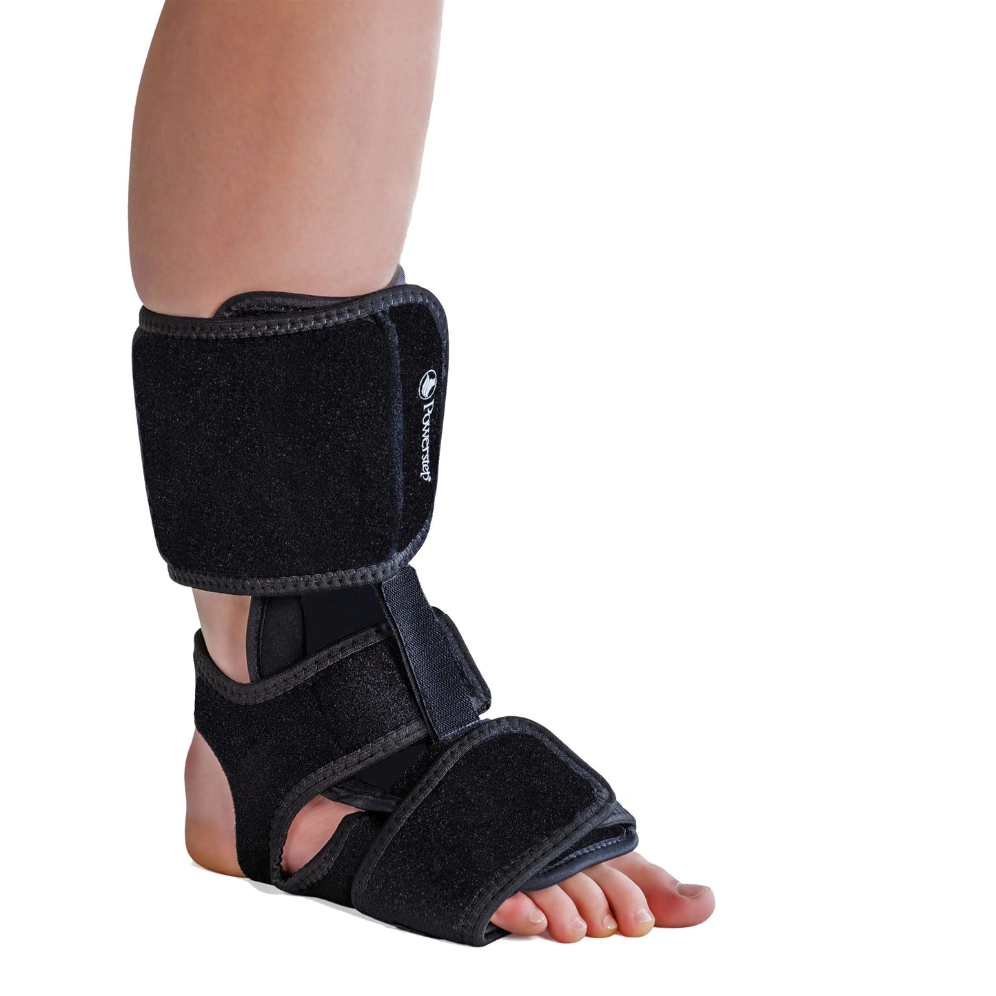 Powerstep 7003-00R Dorsal Night Splint Black Regular