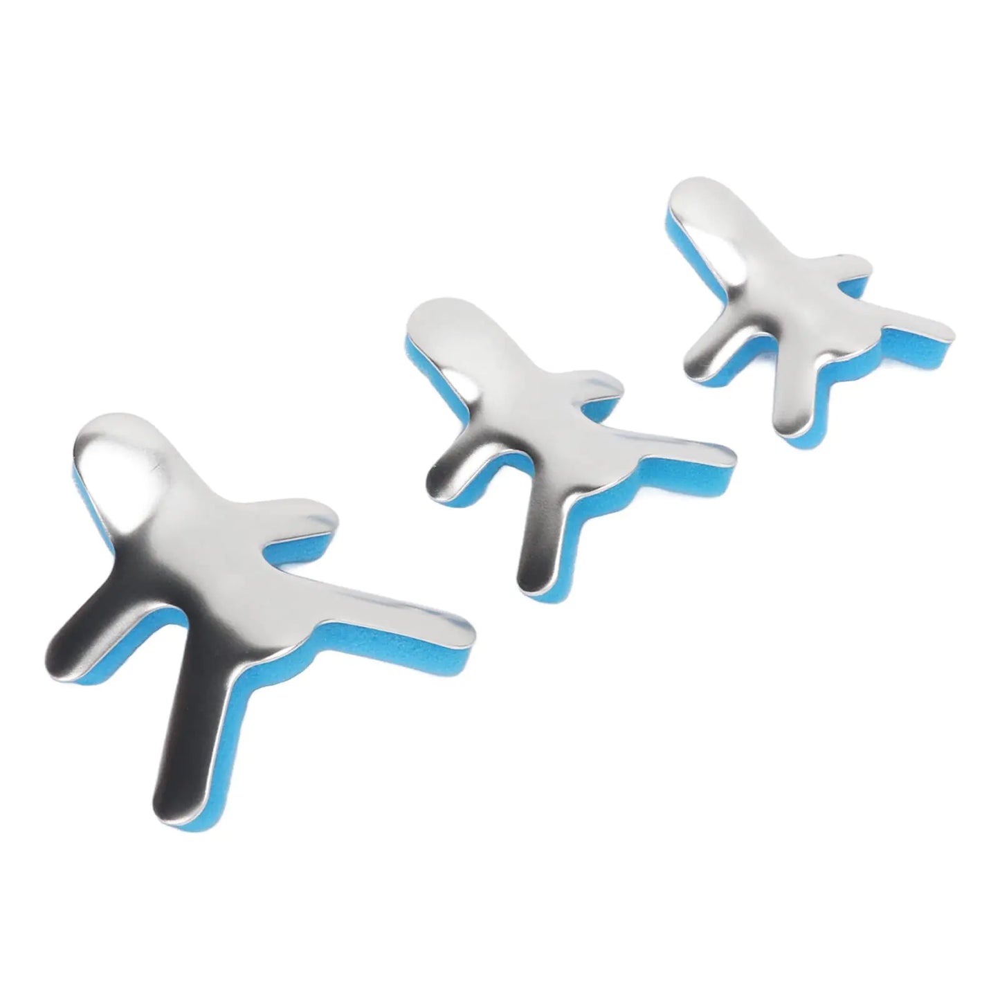 Metal Finger Support Finger Knuckle 3pcs Frog Type Finger Splint Straightening Support Finger Support Brace Finger Stabilizer for Broken Fingers Straightening Arthritis