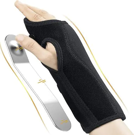 Adjustable Steel Plate Athletic Wristguards